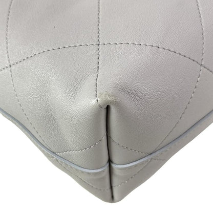 Chanel Shoulder Bag Matelasse Hobo Bag As5403 Light Gray Lambskin