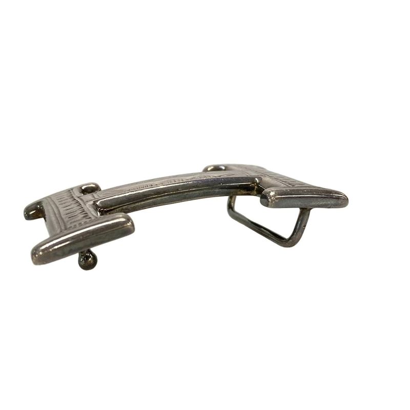 Hermes Small Touareg Silver Buckle