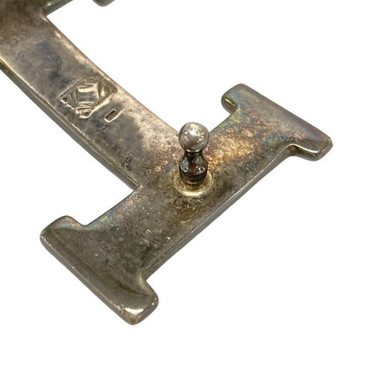 Hermes Small Touareg Silver Buckle