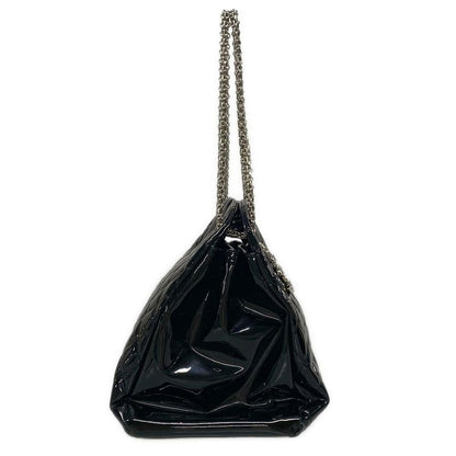 Chanel Shoulder Bag Mademoiselle Beauring Bag Black Chain Shoulder/silver