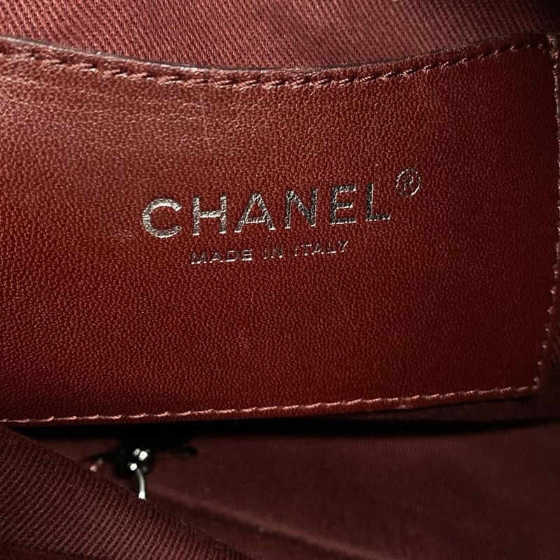 Chanel Shoulder Bag Mademoiselle Beauring Bag Black Chain Shoulder/silver