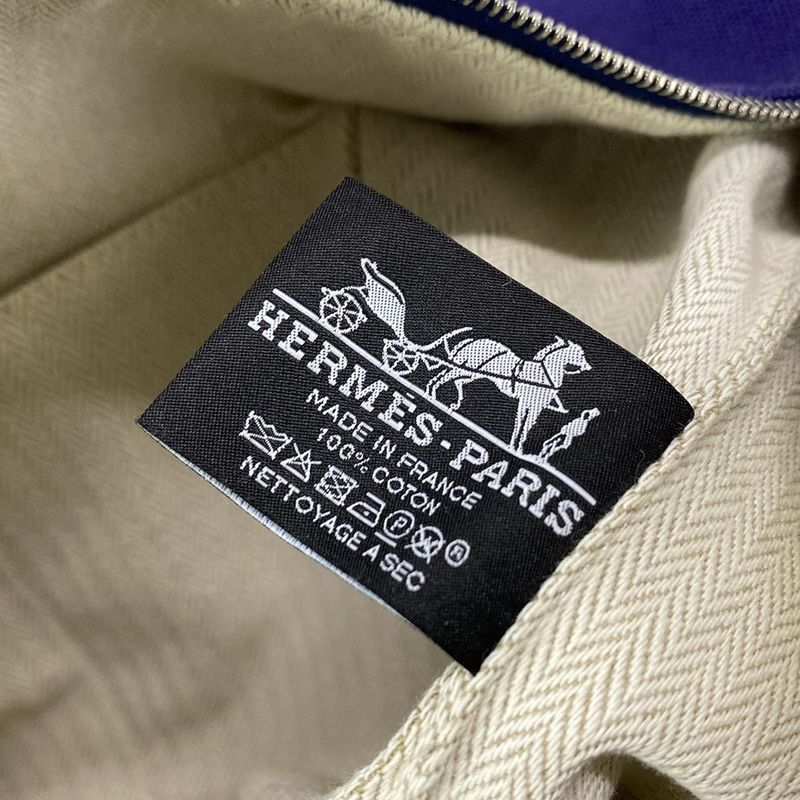 Hermes Handbag Brid-a-brac GM Blue×green