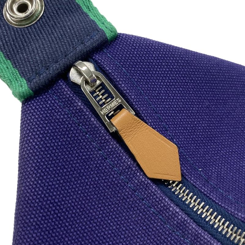 Hermes Handbag Brid-a-brac GM Blue×green