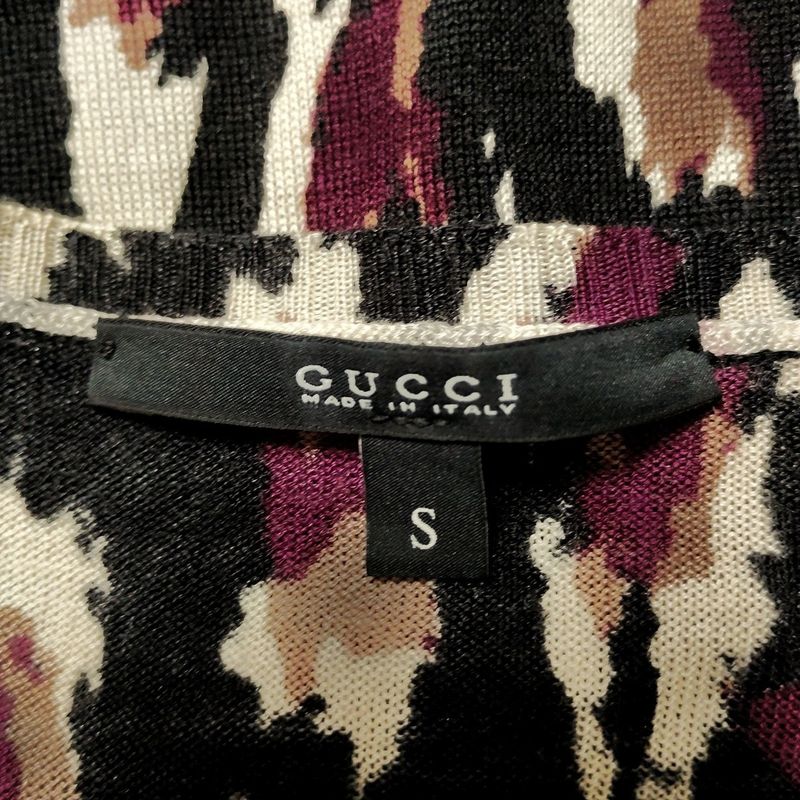 Gucci Ensemble Women - 284207 X8847 Black Ivory And Multi Silk Blend