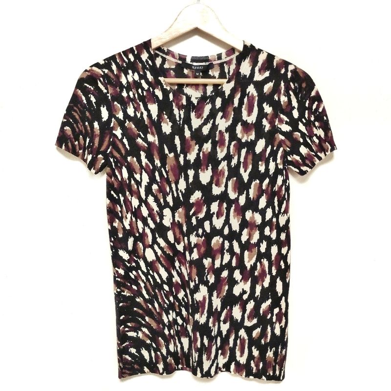 Gucci Ensemble Women - 284207 X8847 Black Ivory And Multi Silk Blend