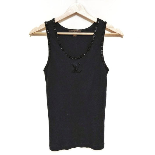 Louis Vuitton Tank Top Size M Women's - Black Beaded