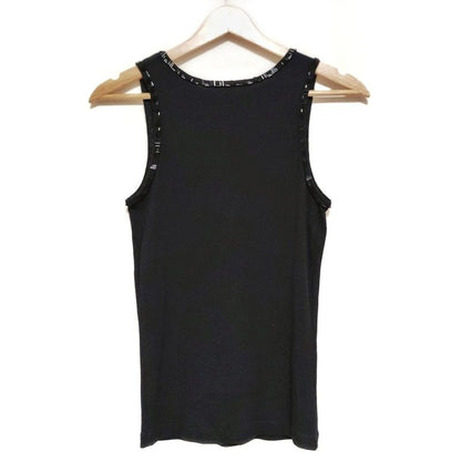 Louis Vuitton Tank Top Size M Women's - Black Beaded