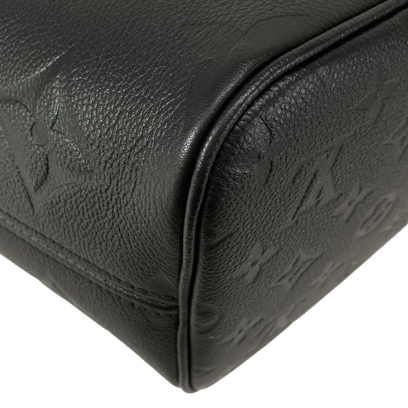 Louis Vuitton Monogram Empreinte Neverfull MM M45685 Noir Black Leather Tote