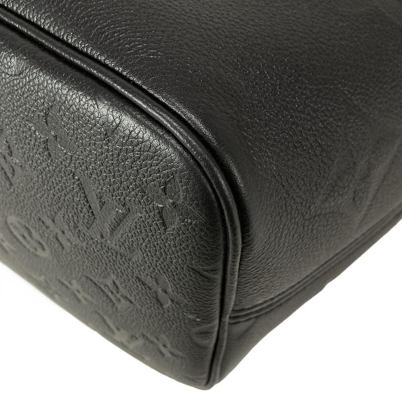Louis Vuitton Monogram Empreinte Neverfull MM M45685 Noir Black Leather Tote