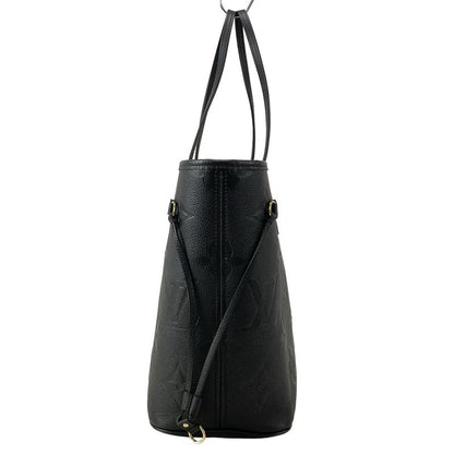 Louis Vuitton Monogram Empreinte Neverfull MM M45685 Noir Black Leather Tote
