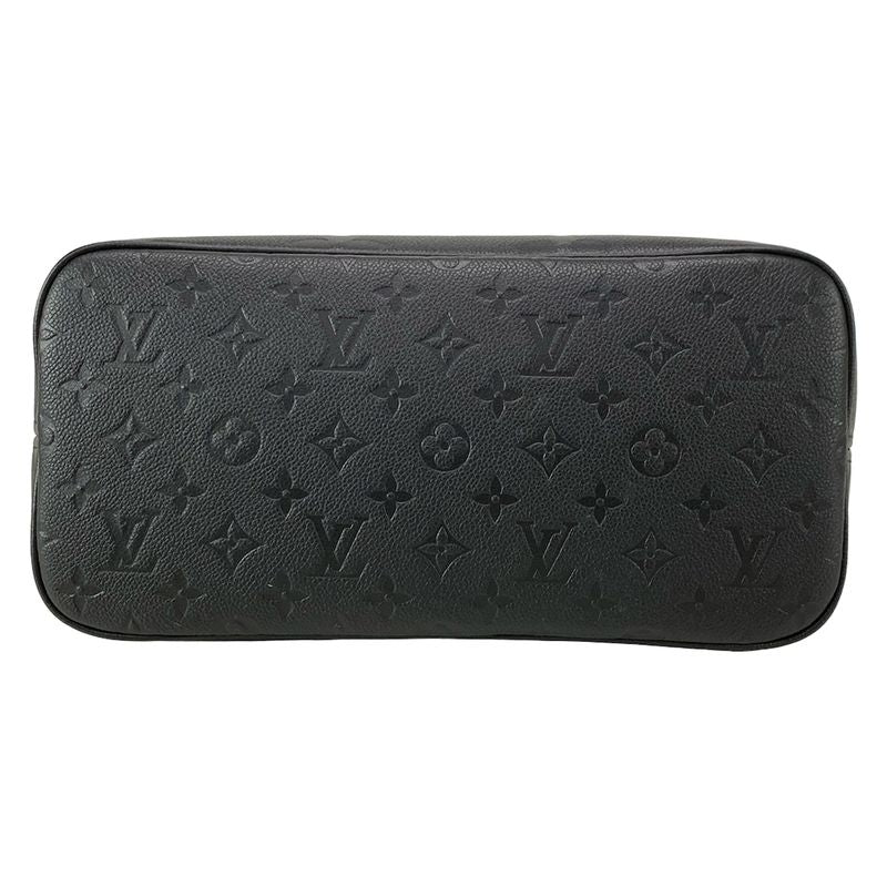 Louis Vuitton Monogram Empreinte Neverfull MM M45685 Noir Black Leather Tote