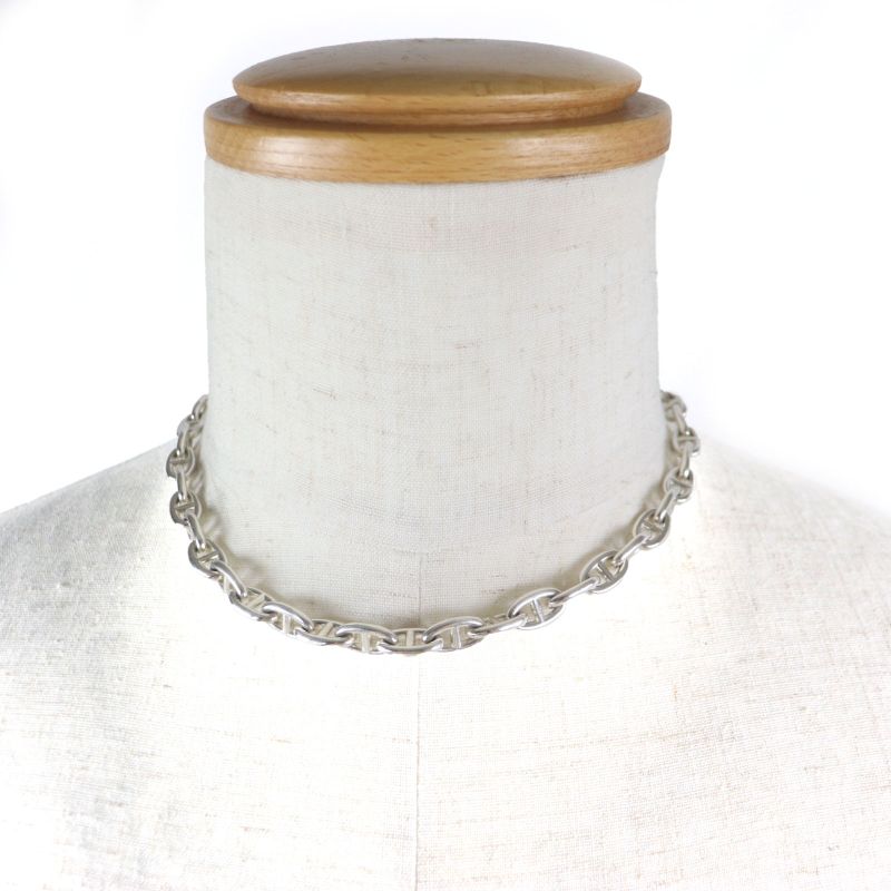  Hermes Vintage Chaine D'ancre PM 43 Frames Margiela Period Necklace Sv925