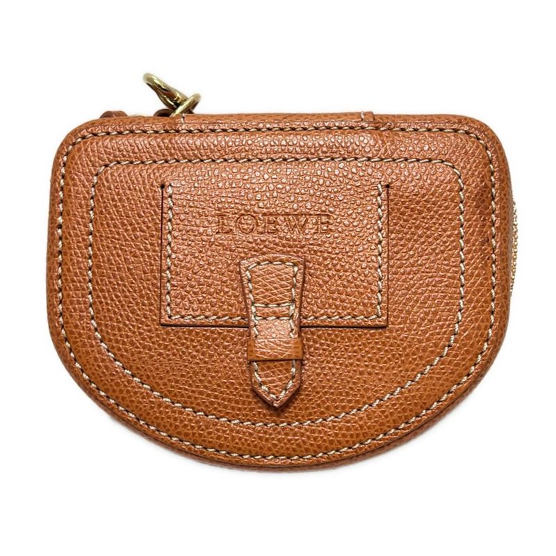 Loewe Pouch - Brown Leather