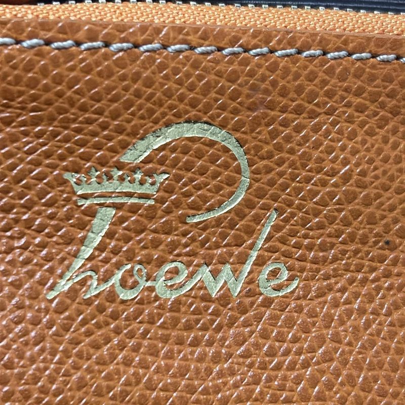 Loewe Pouch - Brown Leather