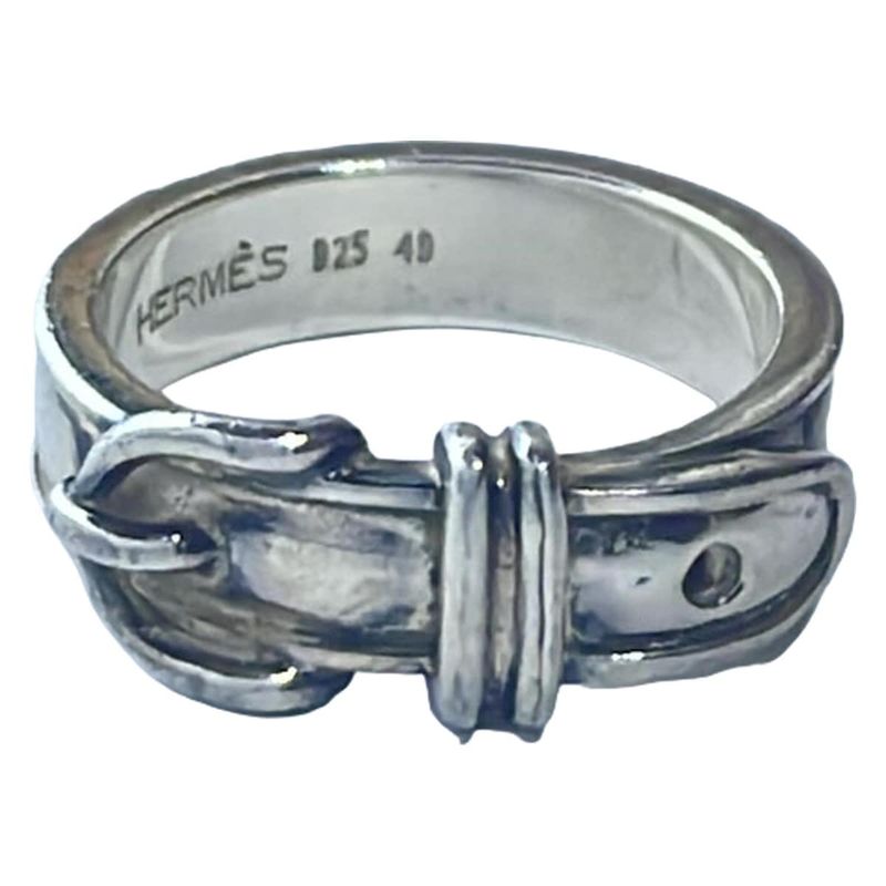 Hermes Ring Bouquet Seriere Silver Size: 49