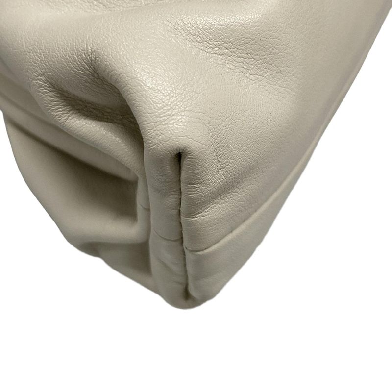 Bottega Veneta Shoulder Bag The Pouch White Leather