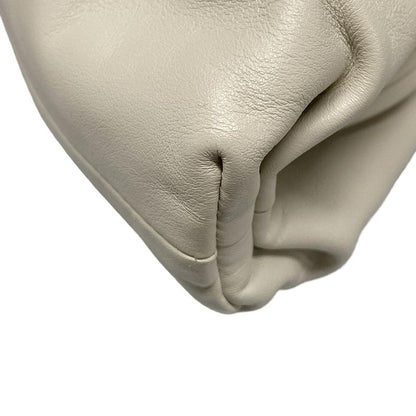 Bottega Veneta Shoulder Bag The Pouch White Leather