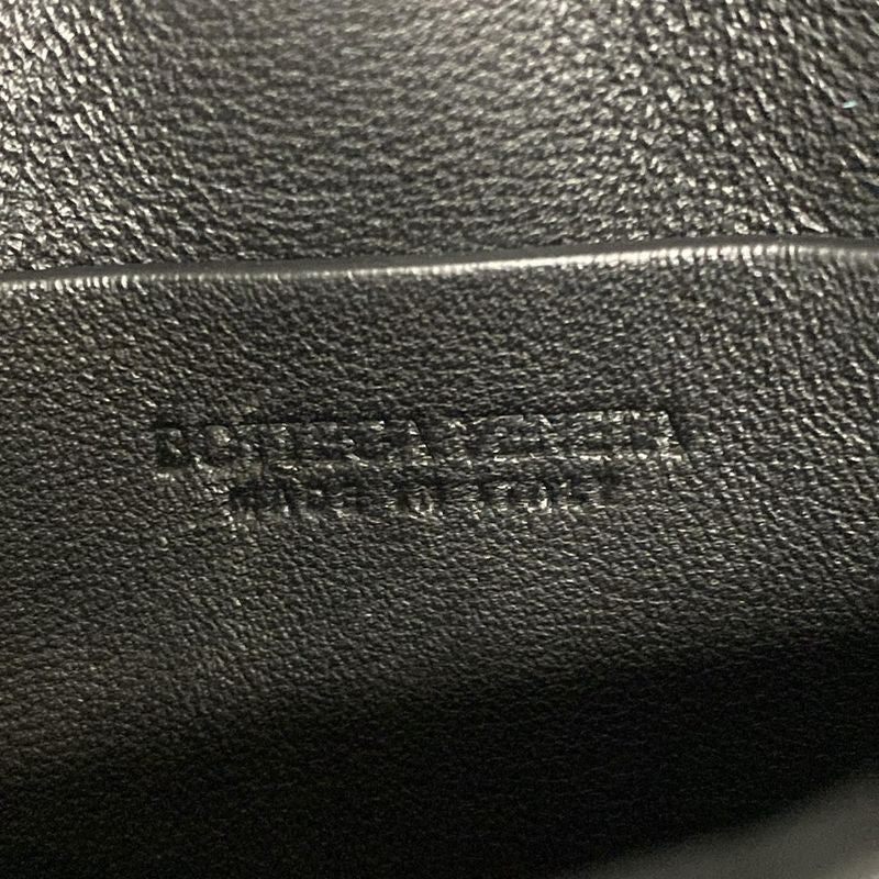 Bottega Veneta Shoulder Bag Padded Cassette Mini 716648 Black Lambskin