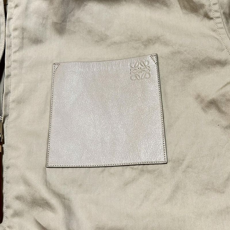 Loewe Blouson Size 36 S Women - Beige Long Sleeves/spring/fall