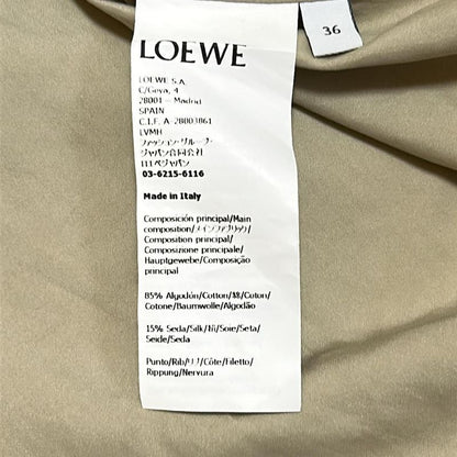 Loewe Blouson Size 36 S Women - Beige Long Sleeves/spring/fall