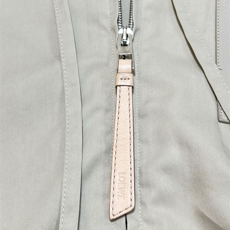 Loewe Blouson Size 36 S Women - Beige Long Sleeves/spring/fall