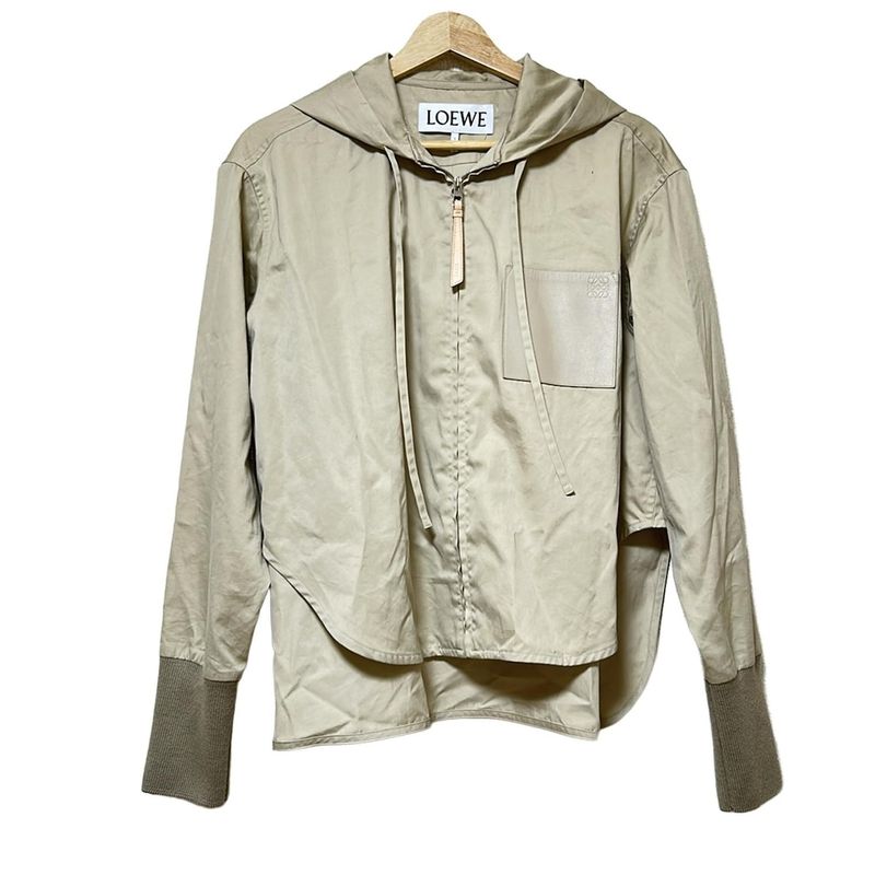 Loewe Blouson Size 36 S Women - Beige Long Sleeves/spring/fall