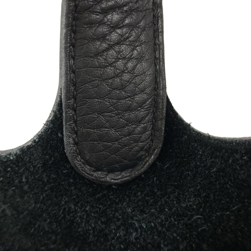 Hermes Handbag Picotin Lock PM Black Gold Hardware