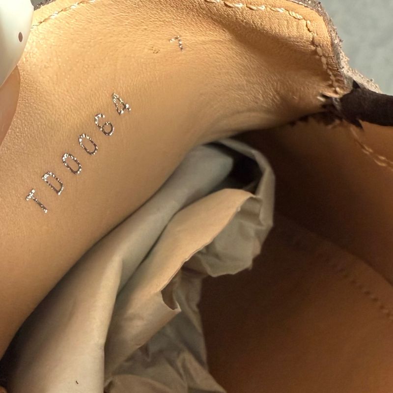 Louis Vuitton Suede Leather Monogram Driving Shoes Belt 7 26cm (10.24in)