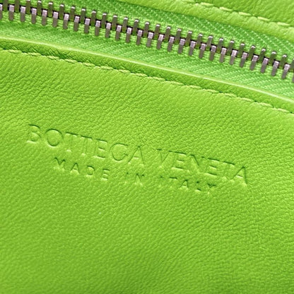 Bottega Veneta Shoulder Bag Padded Cassette Light Green Diagonal Lambskin