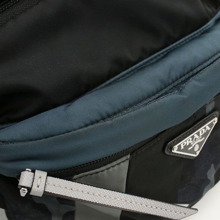 Prada Belt Bag 2vh038 Body Bag Nylon Men's