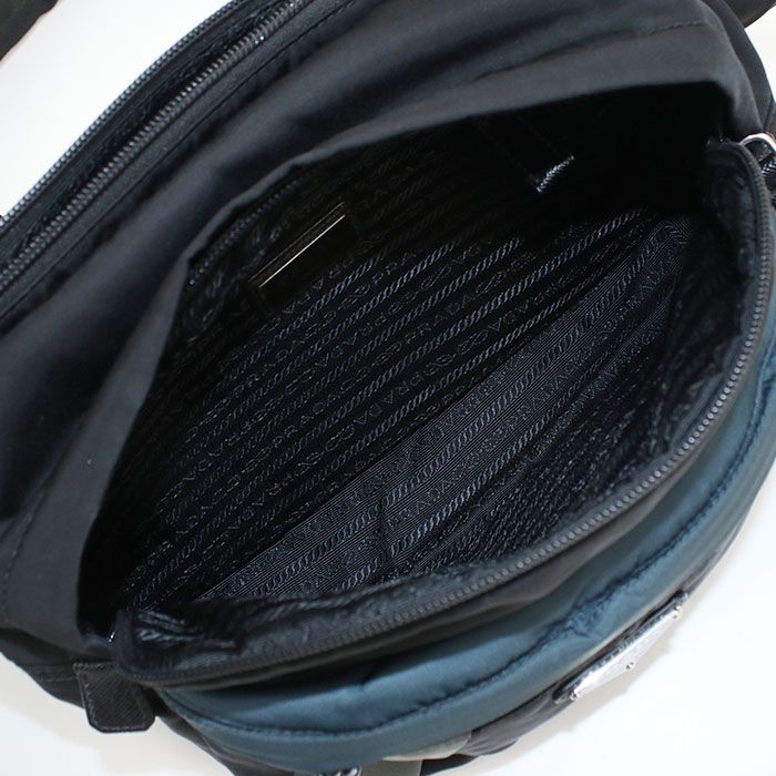 Prada Belt Bag 2vh038 Body Bag Nylon Men's