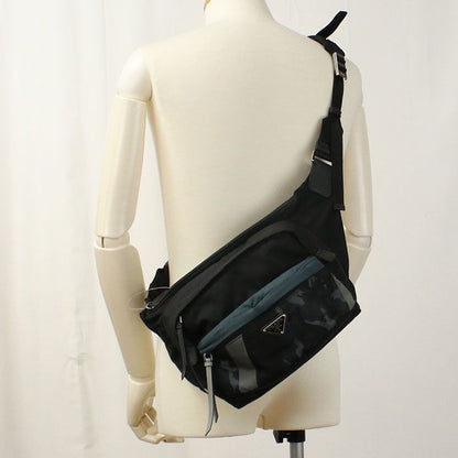 Prada Belt Bag 2vh038 Body Bag Nylon Men's