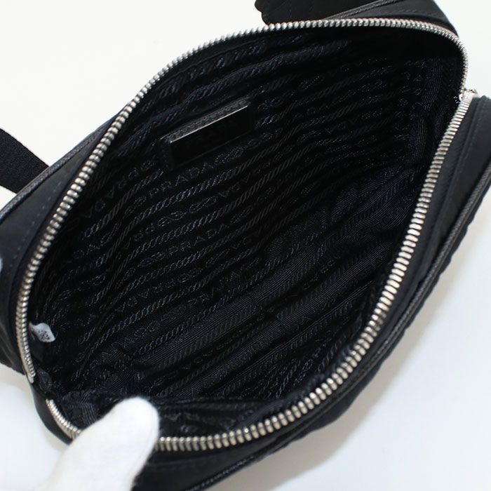 Prada Belt Bag 2vl977 Body Bag Nylon Men's