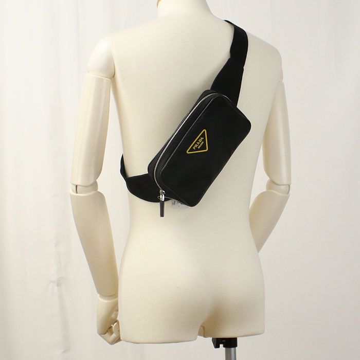 Prada Belt Bag 2vl977 Body Bag Nylon Men's