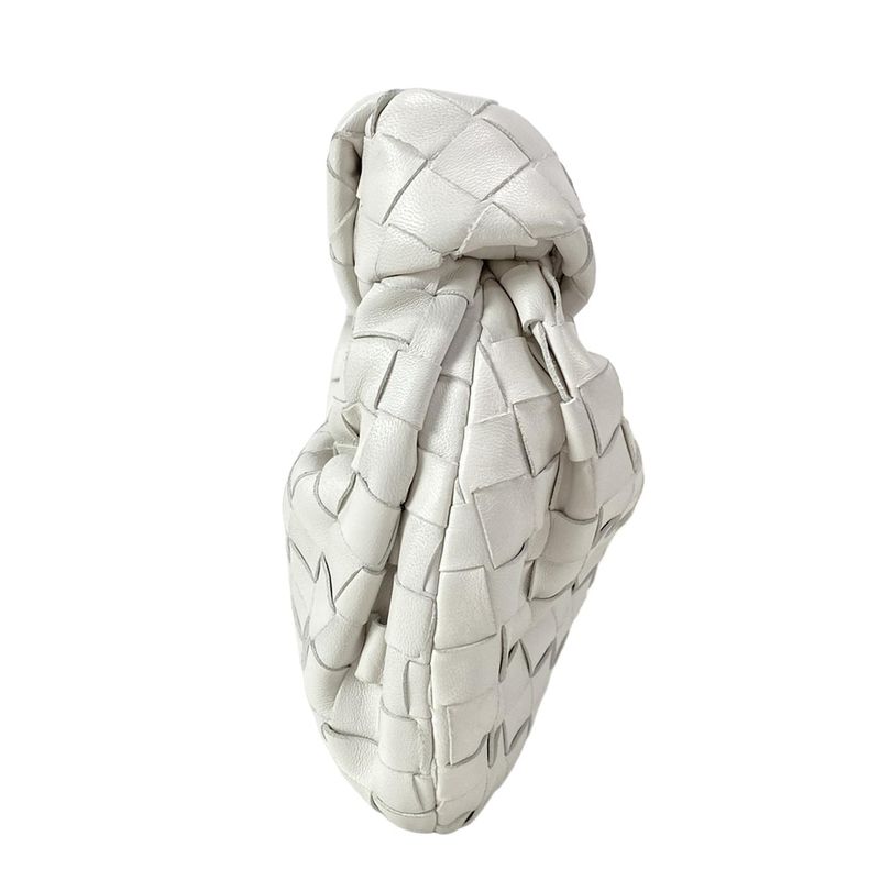 Bottega Veneta Handbag Mini The Jodie White Leather