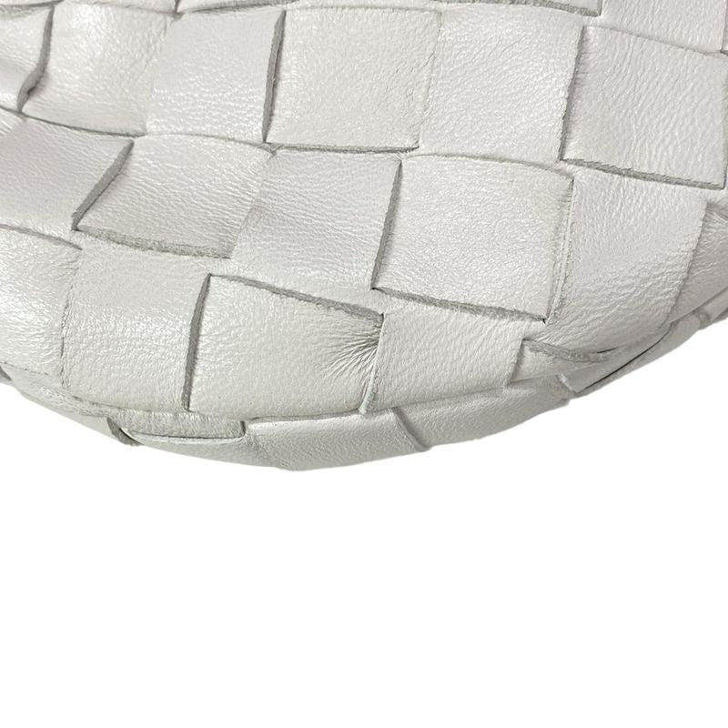 Bottega Veneta Handbag Mini The Jodie White Leather