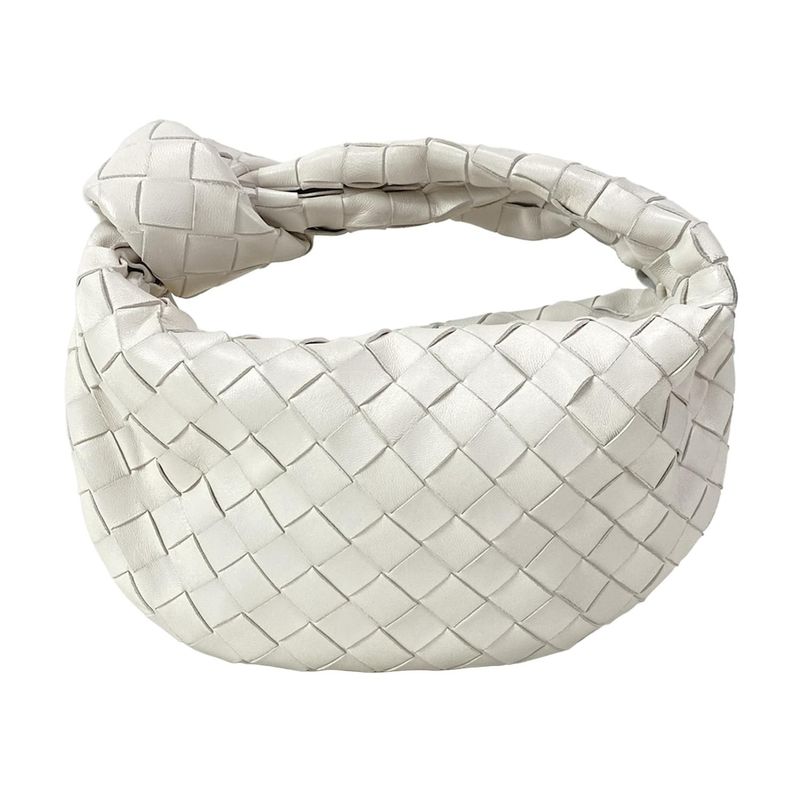 Bottega Veneta Handbag Mini The Jodie White Leather