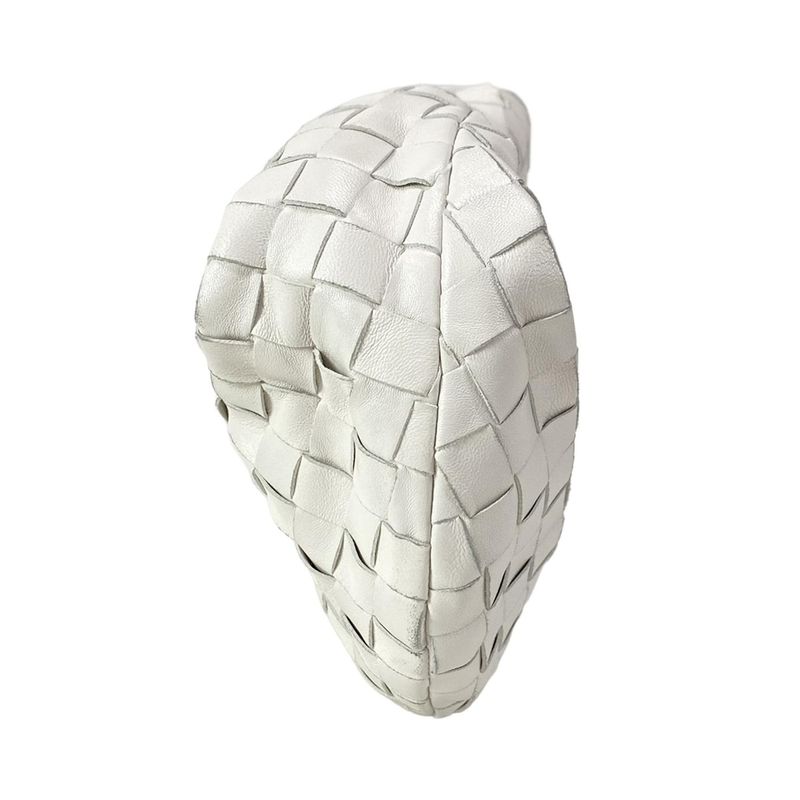 Bottega Veneta Handbag Mini The Jodie White Leather