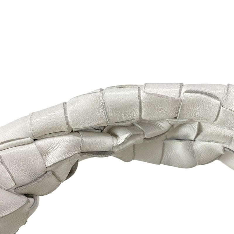 Bottega Veneta Handbag Mini The Jodie White Leather