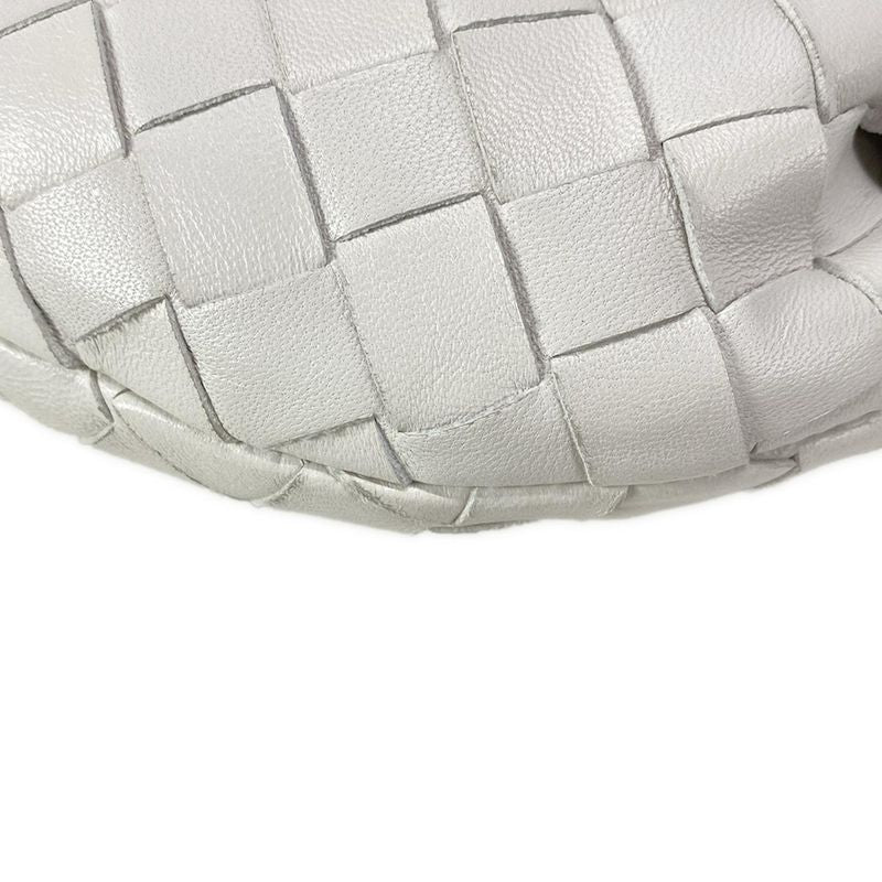 Bottega Veneta Handbag Mini The Jodie White Leather