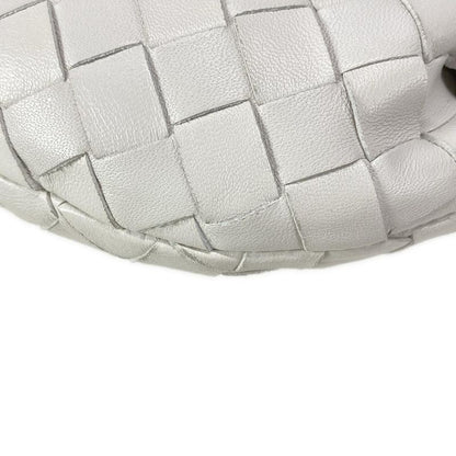Bottega Veneta Handbag Mini The Jodie White Leather