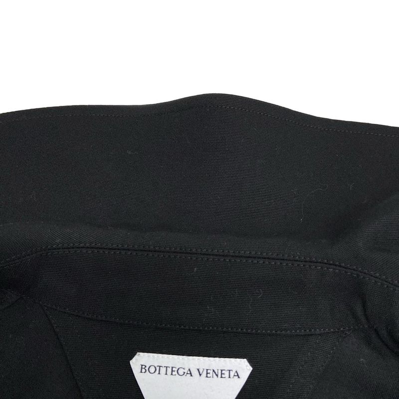 Bottega Veneta Jacket Size 38 S Women's Cropped Double Jacket 686152 Black Long