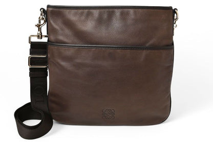 Loewe Shoulder Bag Crossbody Anagram Loewe Bag Dark Brown Vintage