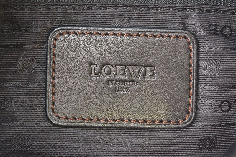 Loewe Shoulder Bag Crossbody Anagram Loewe Bag Dark Brown Vintage