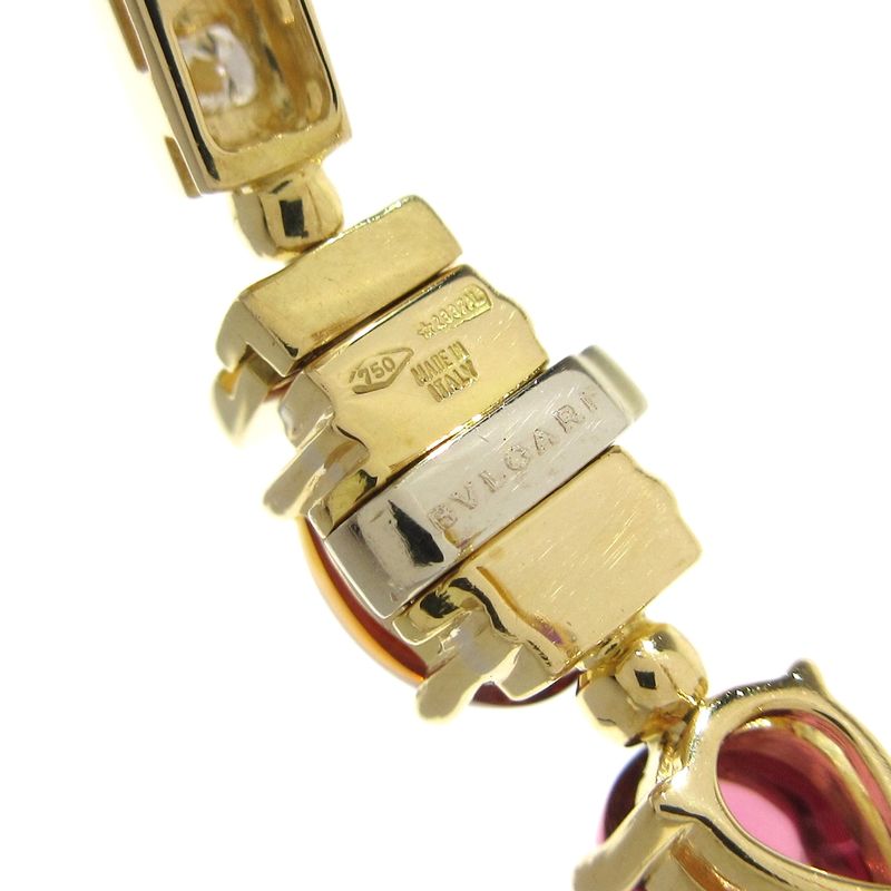 Bvlgari Bracelet Allegra Br852142 18K Yellow Gold×diamond×multi