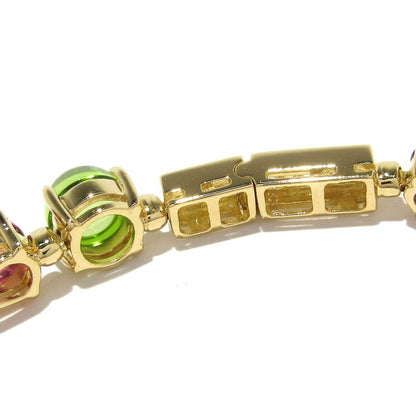 Bvlgari Bracelet Allegra Br852142 18K Yellow Gold×diamond×multi