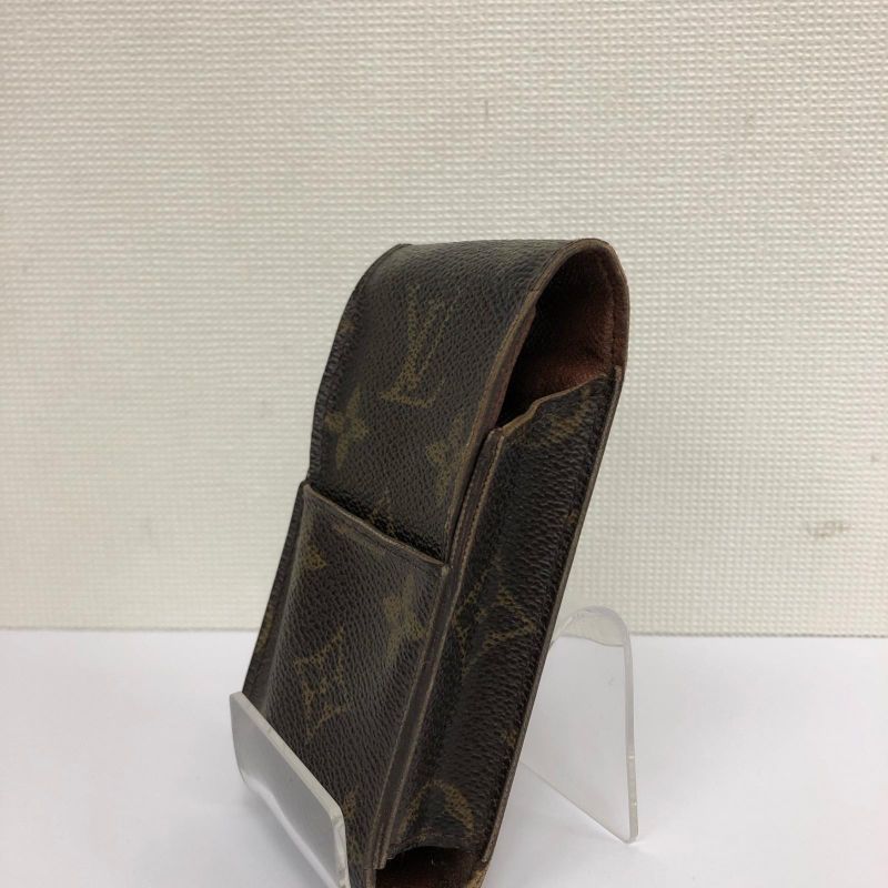 Louis Vuitton Unisex Monogram Cigarette Case Etui Cigarette M63024 Brown