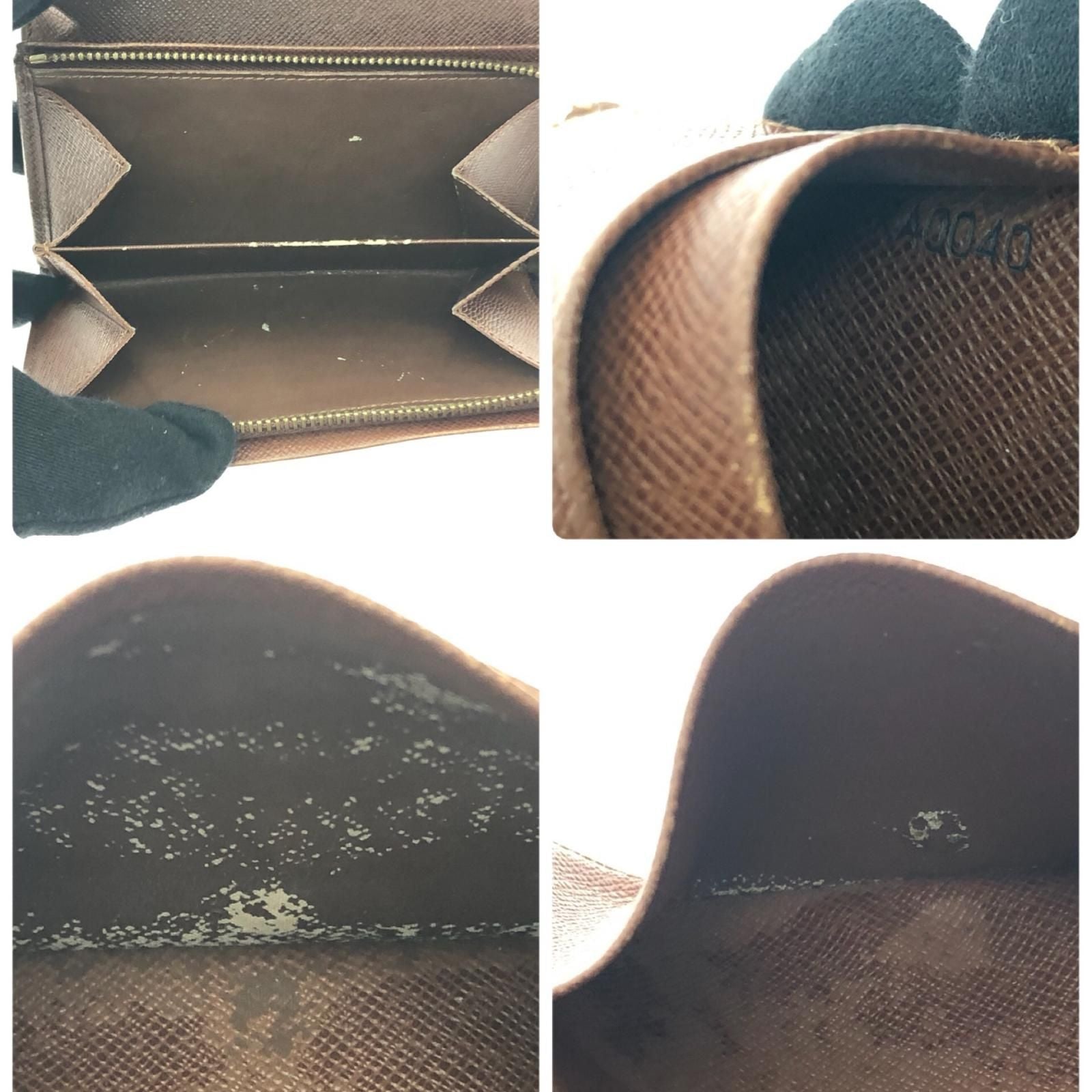 Louis Vuitton Women's Bifold Wallet Monogram Porte Monet Bier Tresor M61730