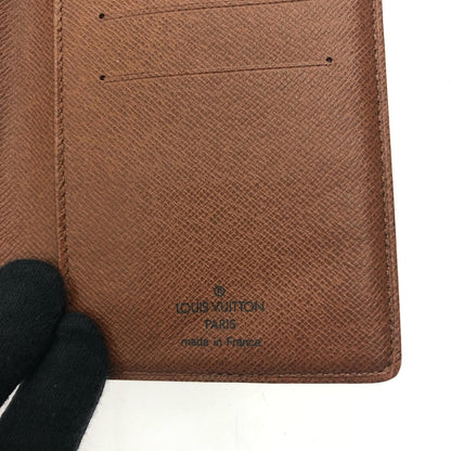 Louis Vuitton Men's Bill Holder Monogram Porto Cult Credit M60825 Brown