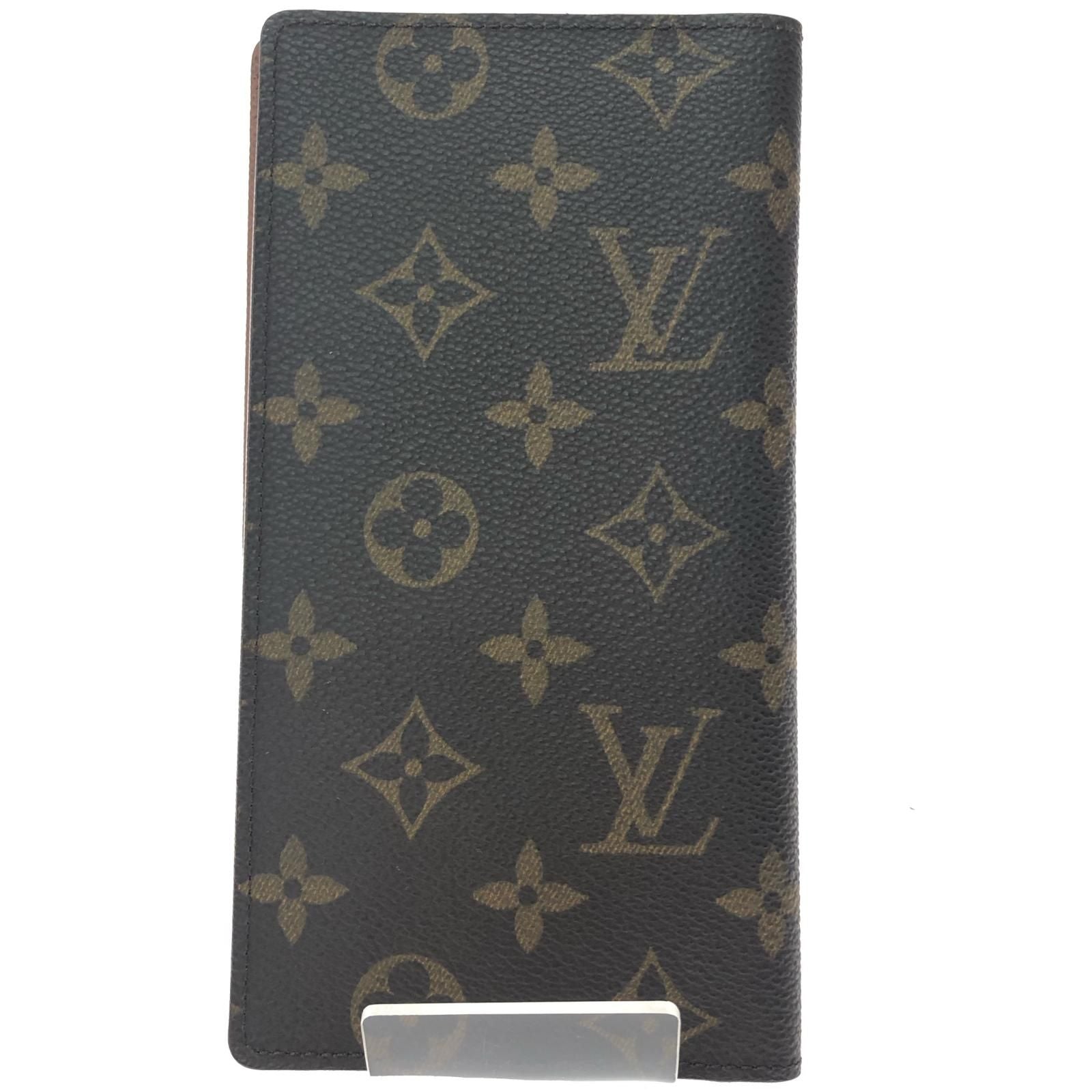 Louis Vuitton Men's Bill Holder Monogram Porto Cult Credit M60825 Brown
